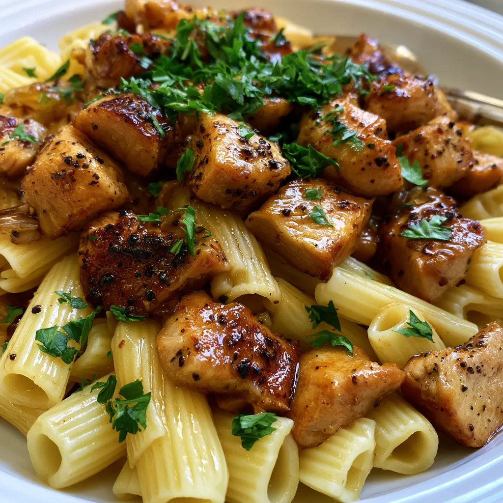 Honey Pepper Chicken Pasta