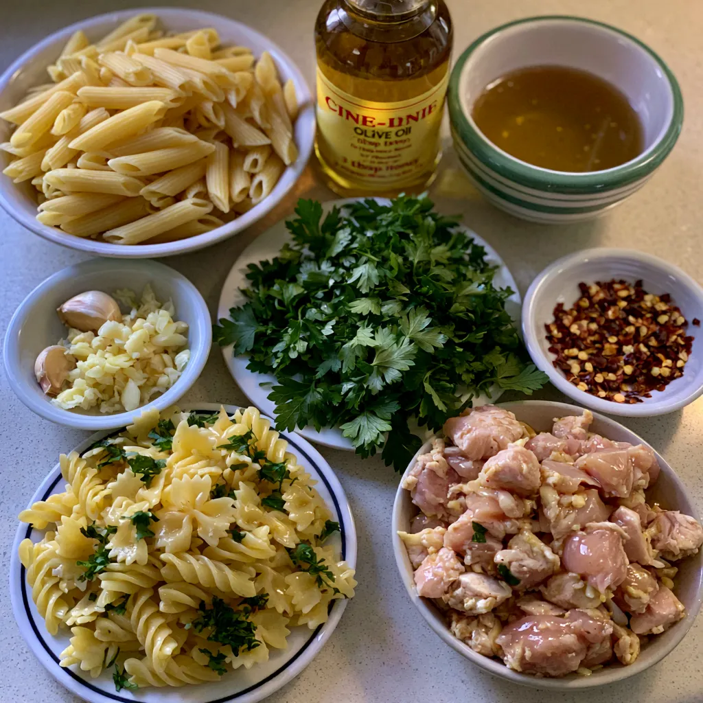 Honey Pepper Chicken Pasta