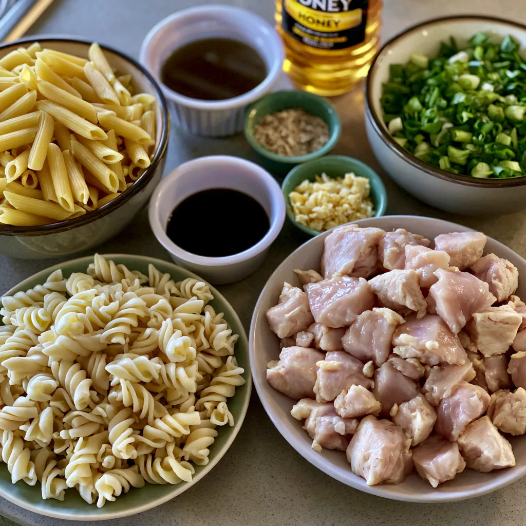 Honey Pepper Chicken Pasta