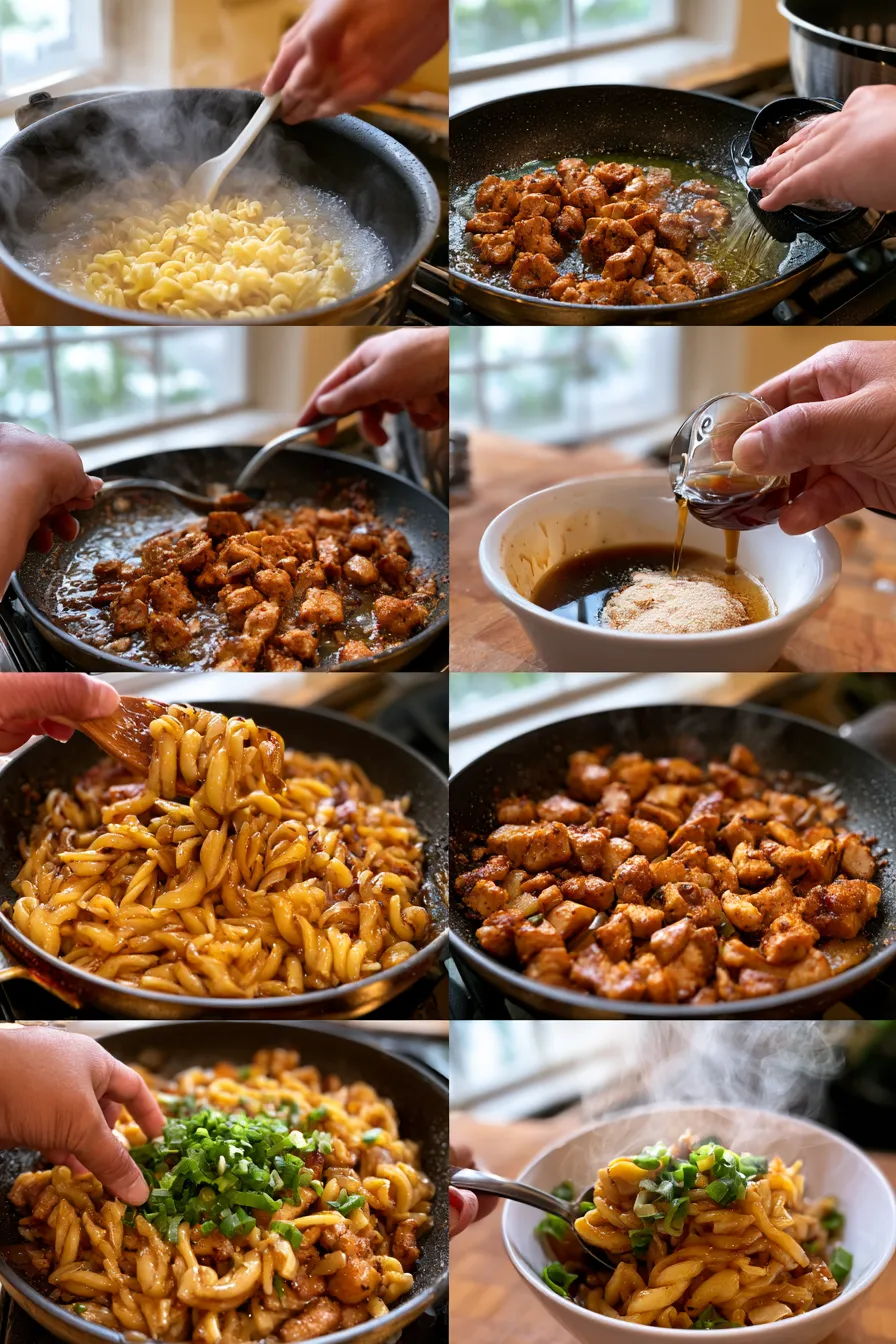 Honey Pepper Chicken Pasta