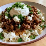 Hot Honey Beef Bowls