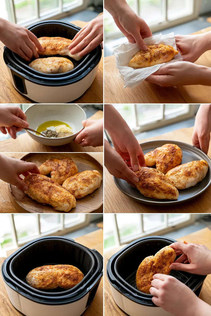 Juicy Air Fryer Chicken Breast