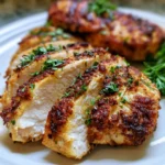 Juicy Air Fryer Grilled Chicken Breast