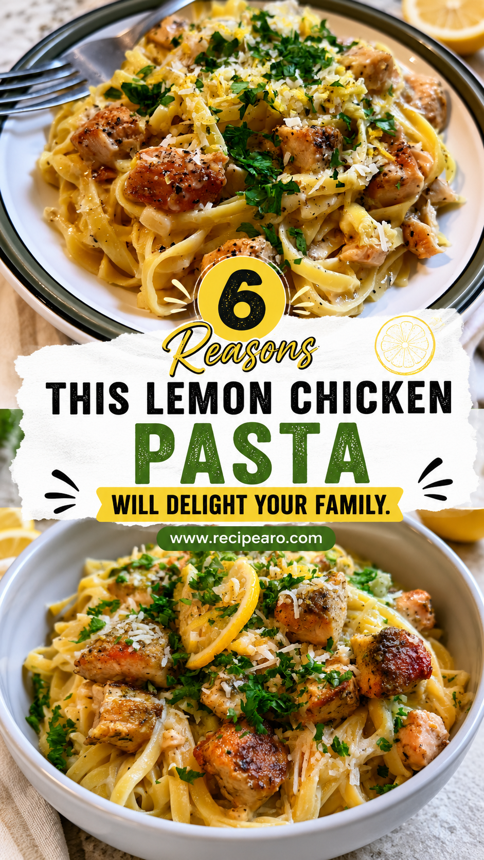 Lemon Chicken Pasta