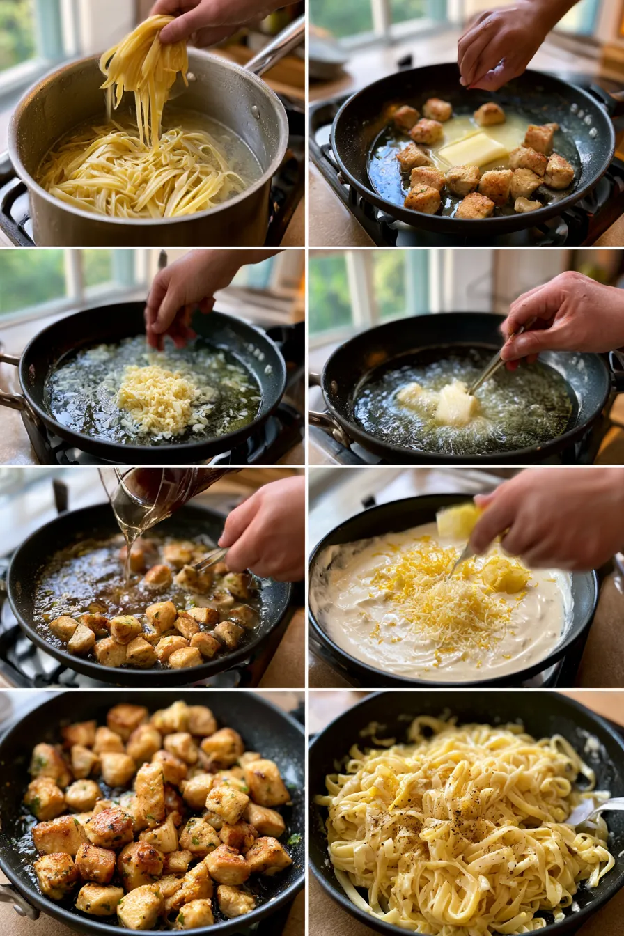 Lemon Chicken Pasta