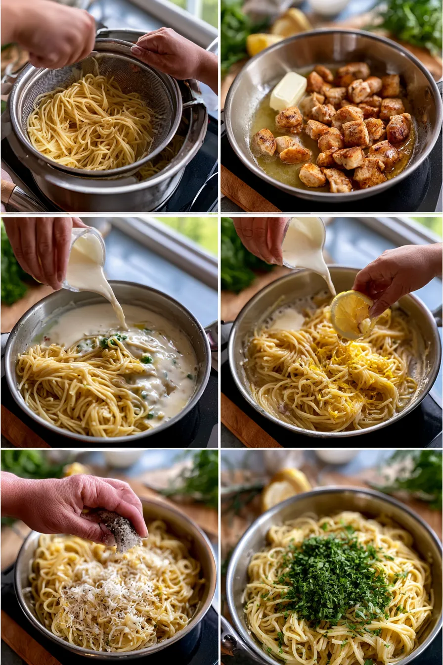 Lemon Chicken Pasta