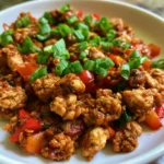 Low Carb Firecracker Ground Chicken