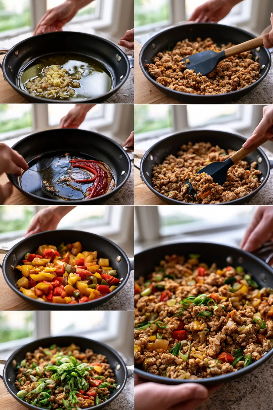 Low Carb Firecracker Ground Chicken