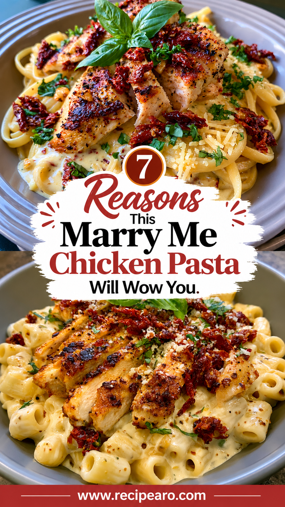 Marry Me Chicken Pasta