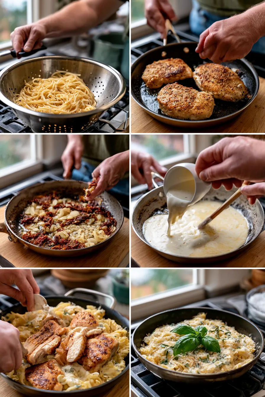 Marry Me Chicken Pasta