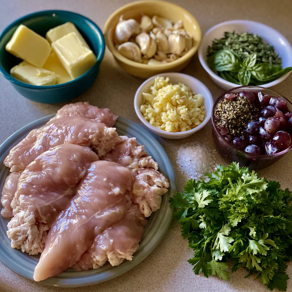 Mediterranean Chicken Cutlets