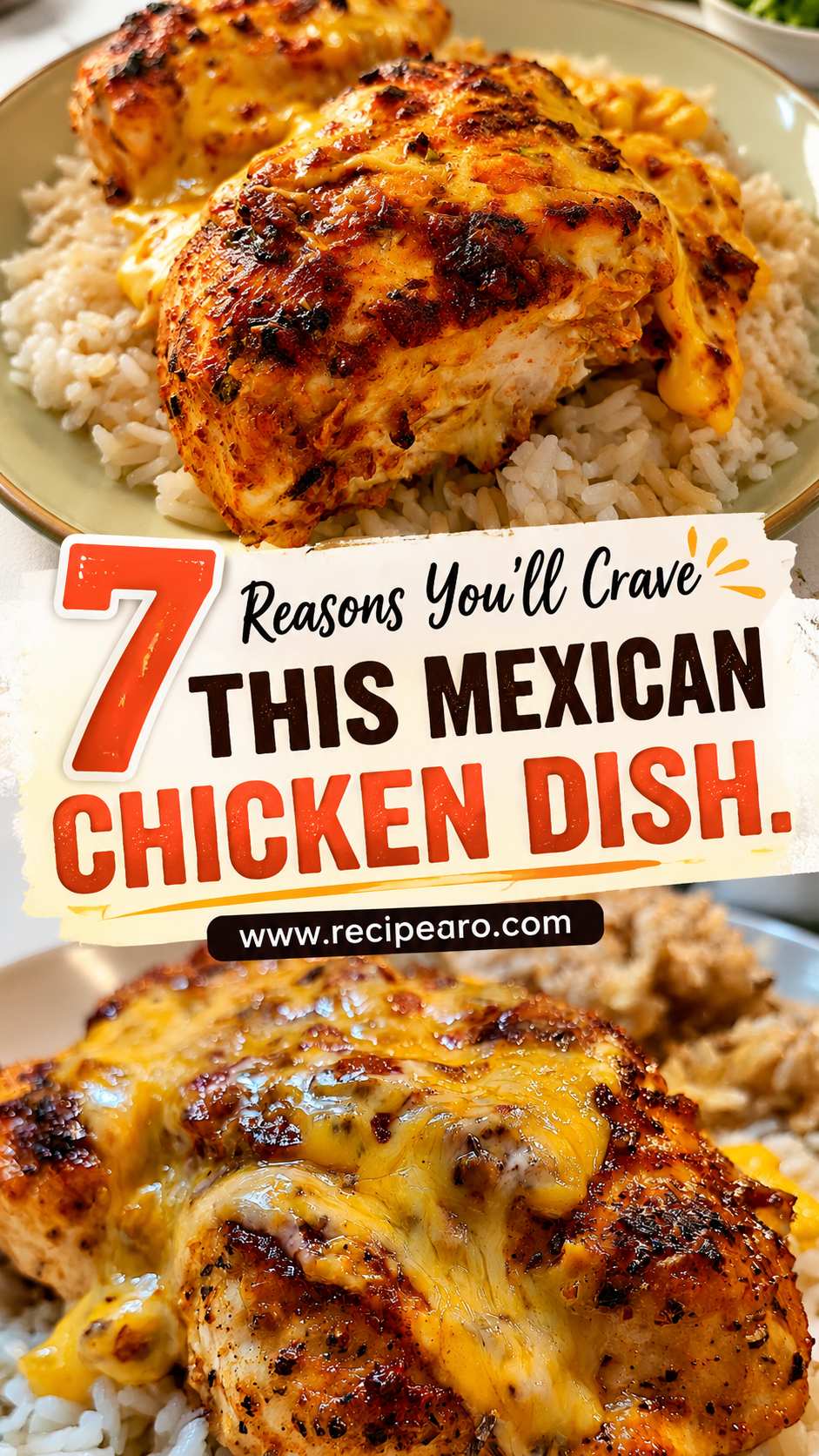 Mexican Chicken with Cheese Sauce