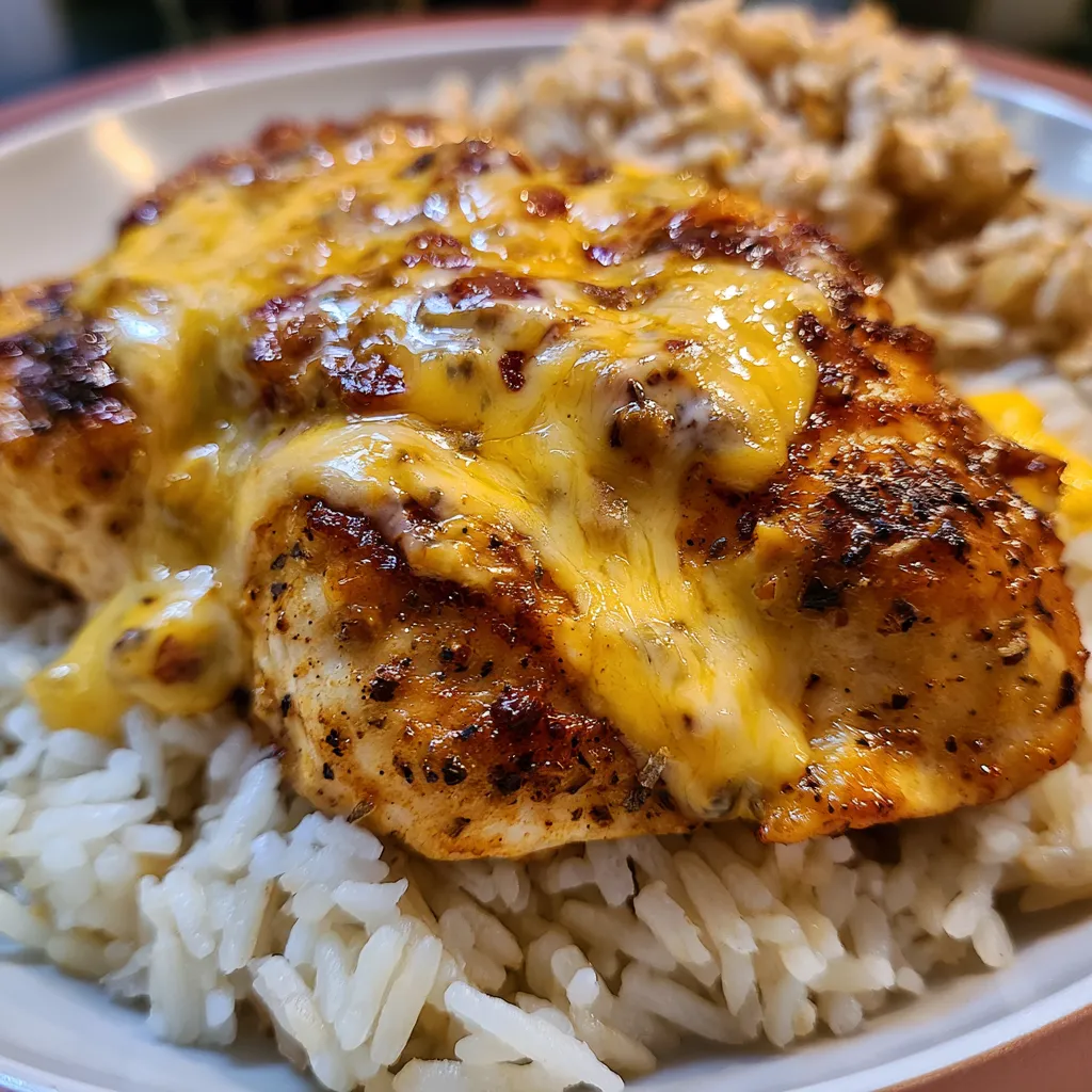 Mexican Chicken with Cheese Sauce
