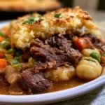 One Pot Gnocchi Beef Pot Pie