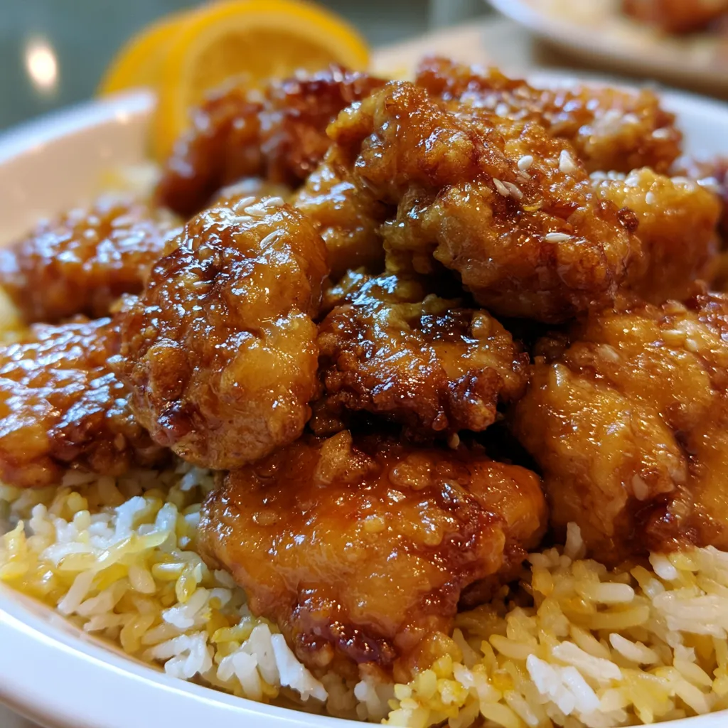 Orange Chicken Recipe