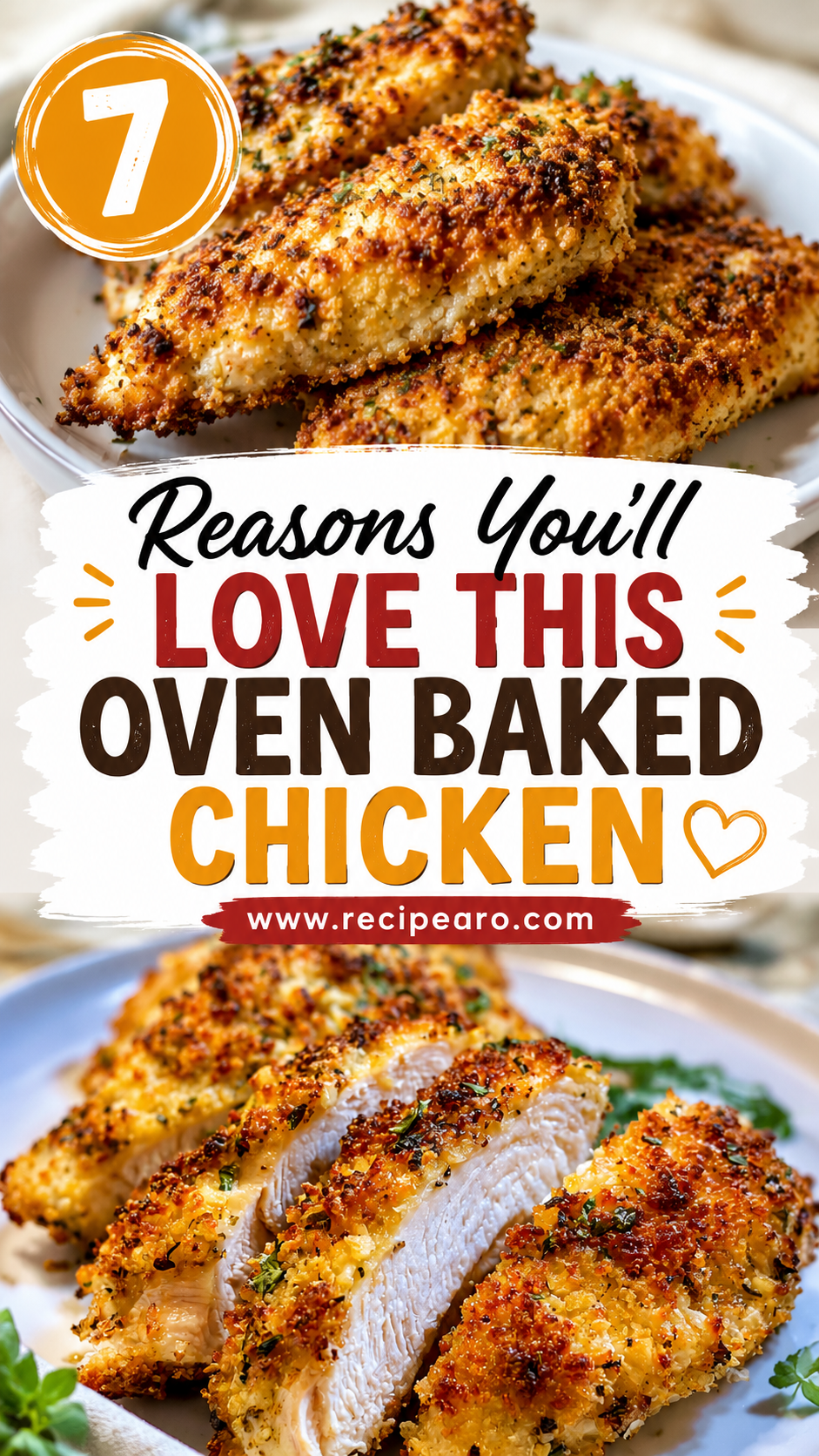 Oven Baked Parmesan Crusted Chicken
