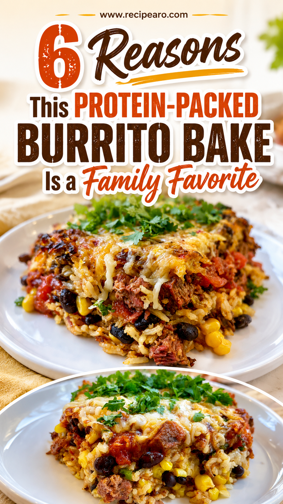 Protein-Packed Burrito Bake