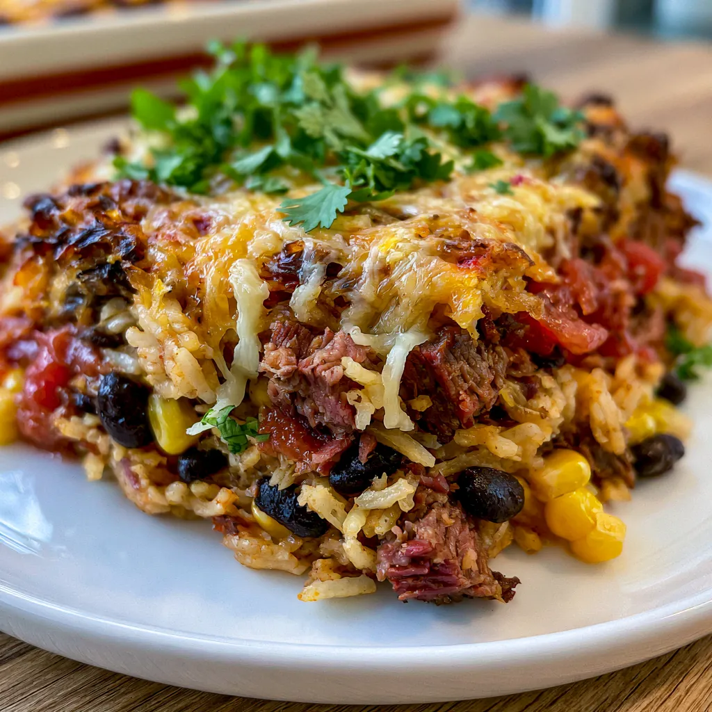 Protein-Packed Burrito Bake