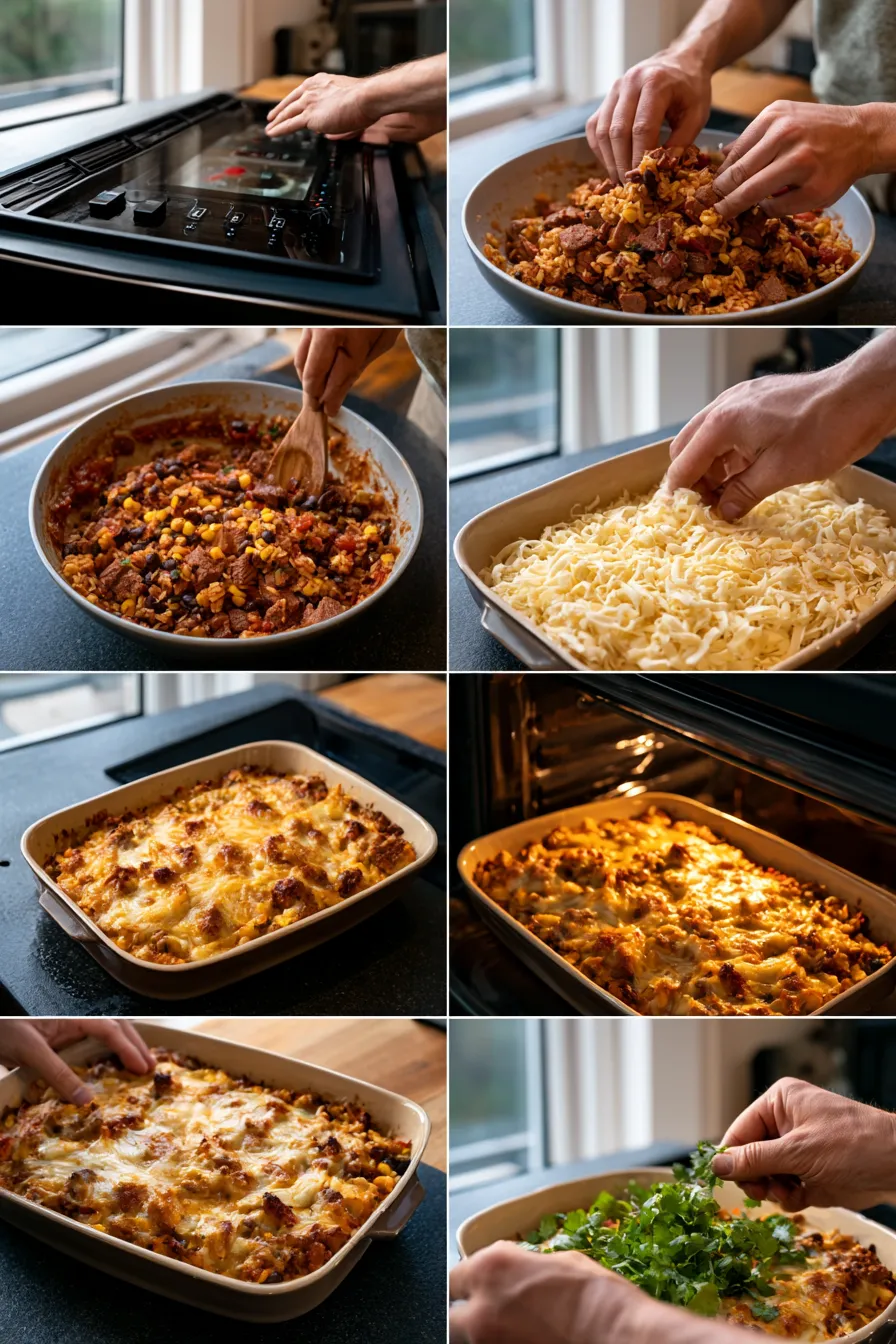Protein-Packed Burrito Bake