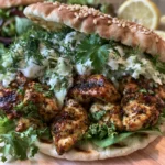 Sheet Pan Chicken Pitas with Herby Ranch