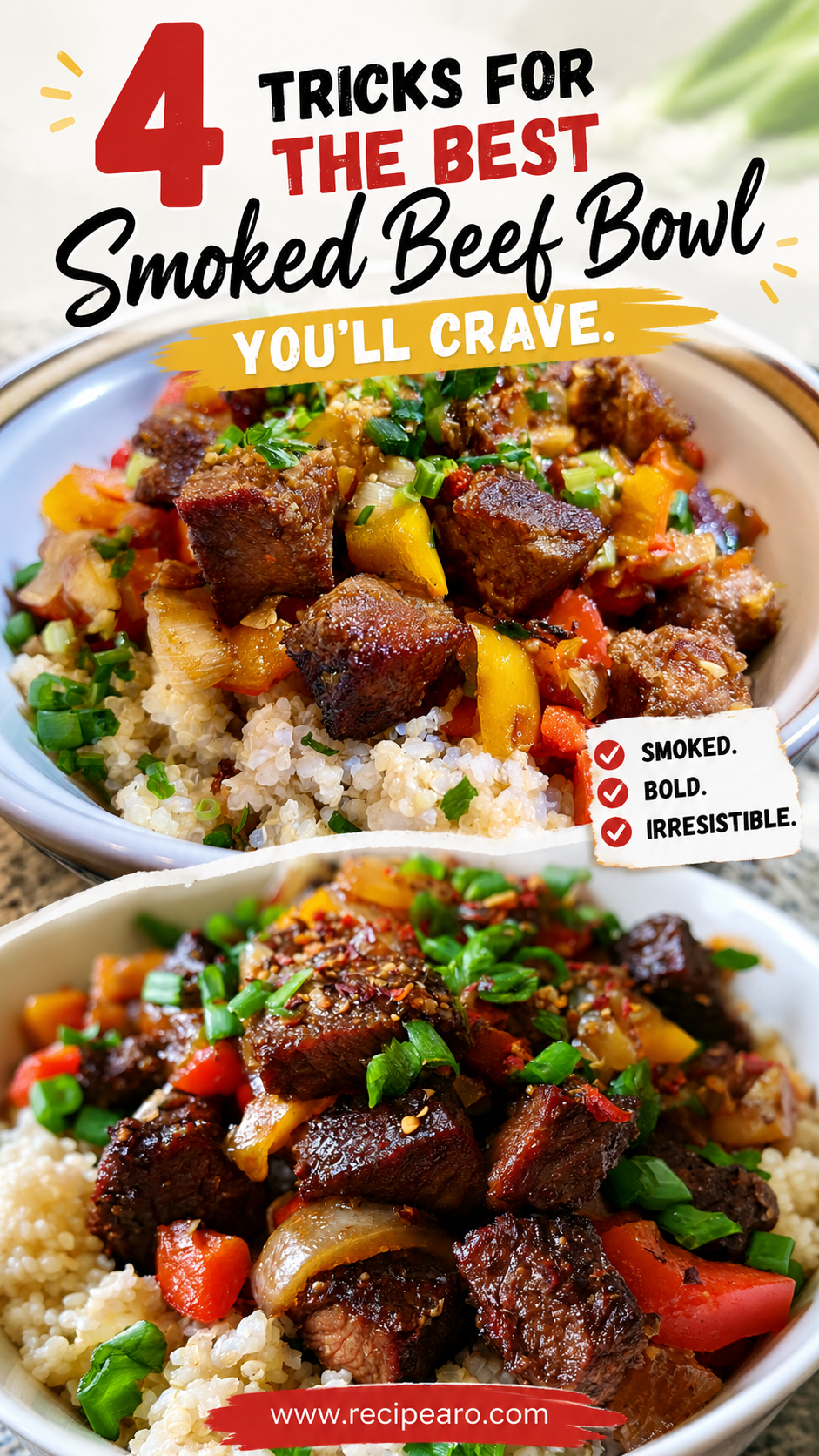 Smoked Beef Bowl Recipe