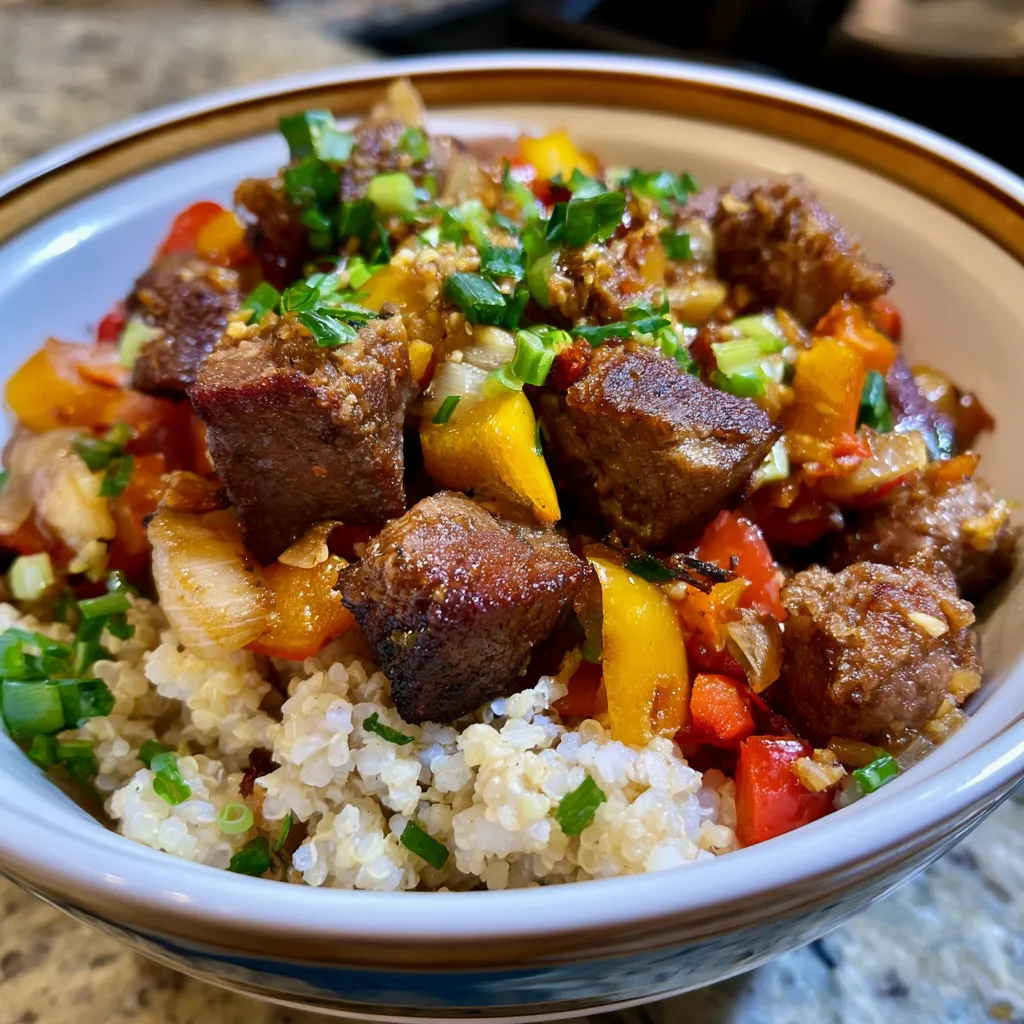 Smoked Beef Bowl Recipe