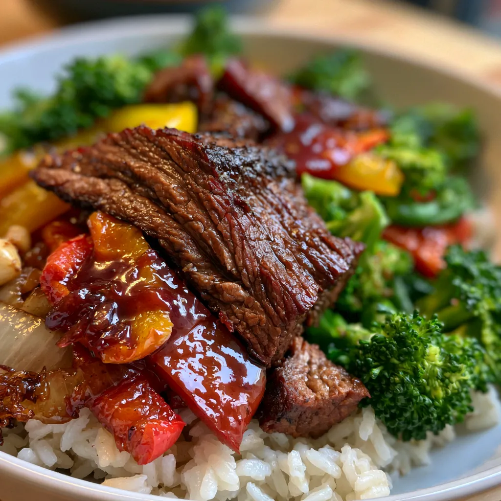 Smoked Beef Bowl Recipe