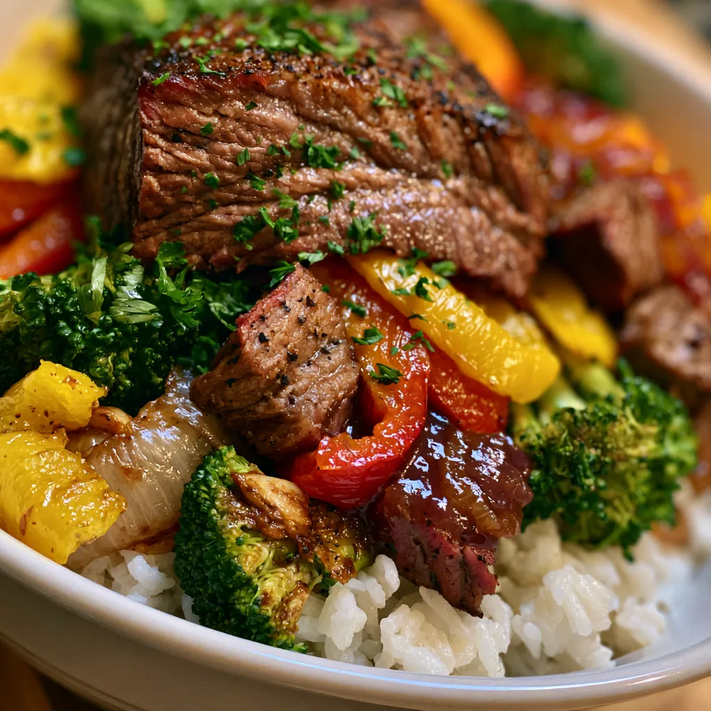Smoked Beef Bowl Recipe