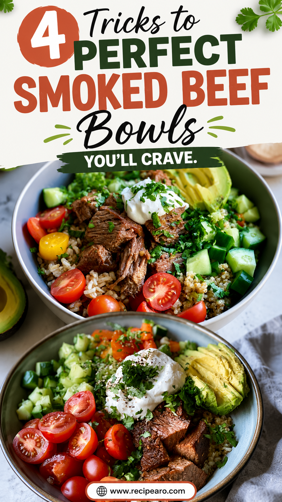 Smoked Beef Bowls