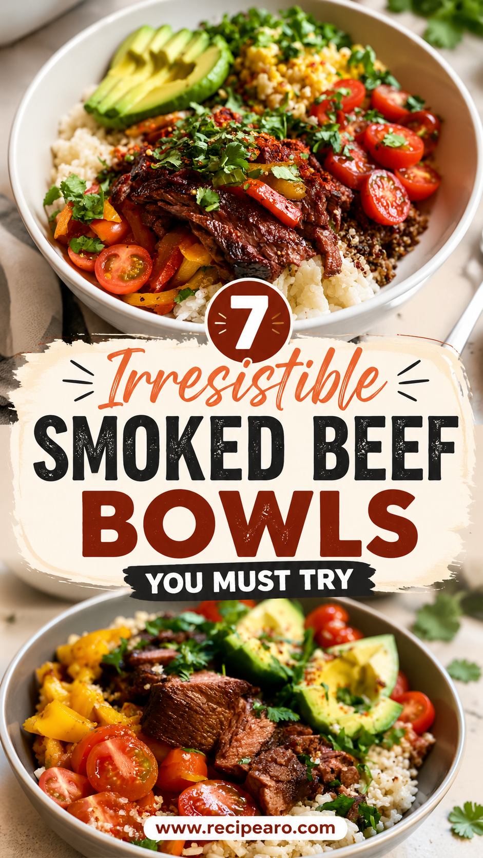 Smoked Beef Bowls