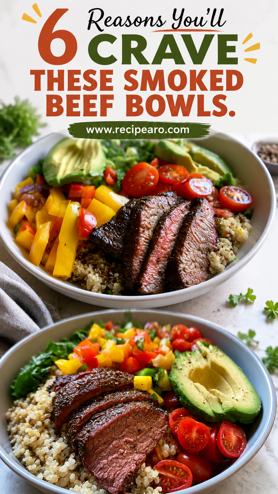Smoked Beef Bowls