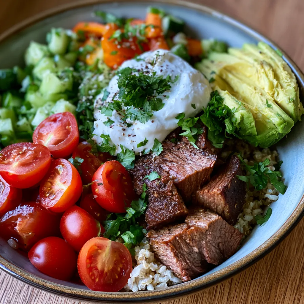 Smoked Beef Bowls