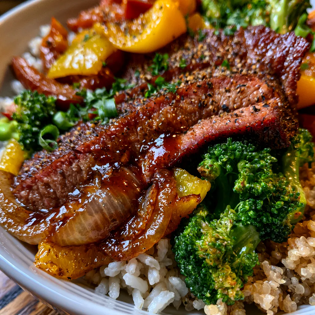 Smoked Beef Bowls