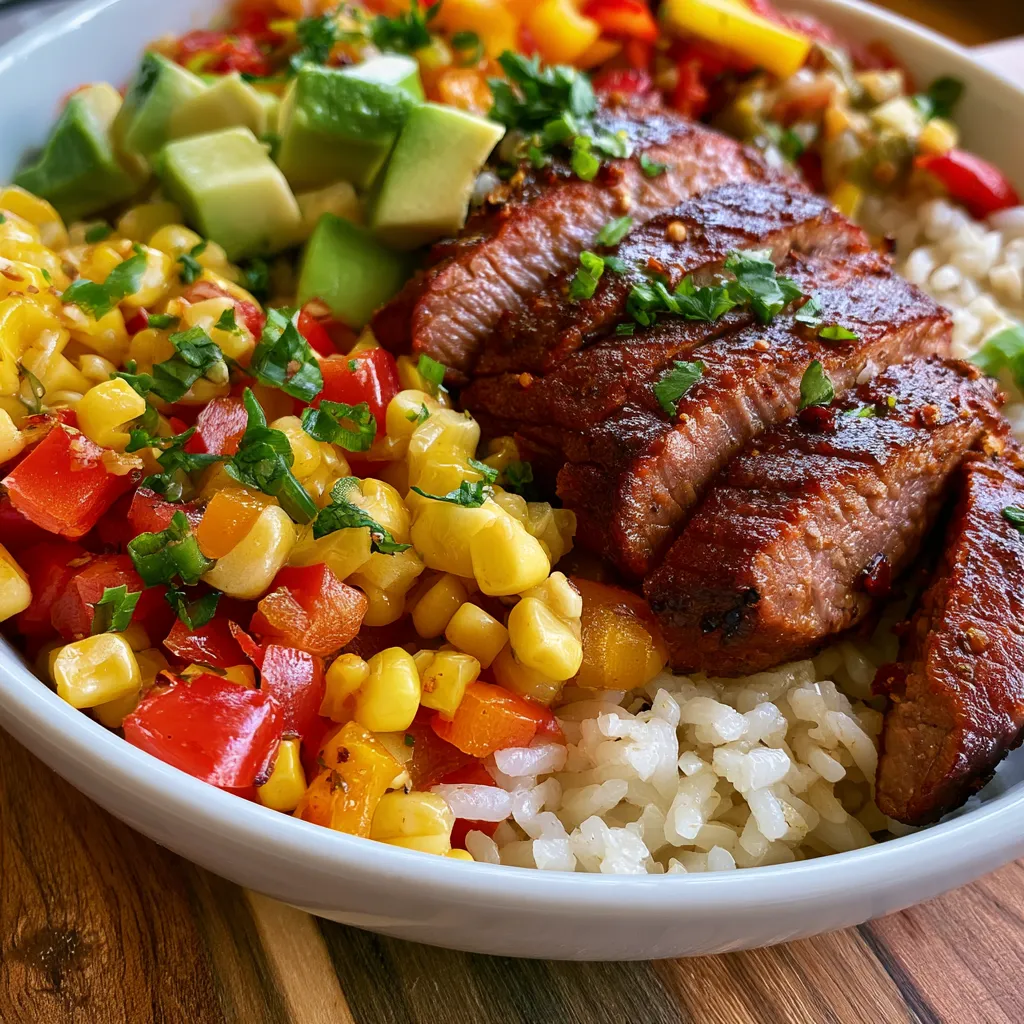 Smoked Beef Bowls