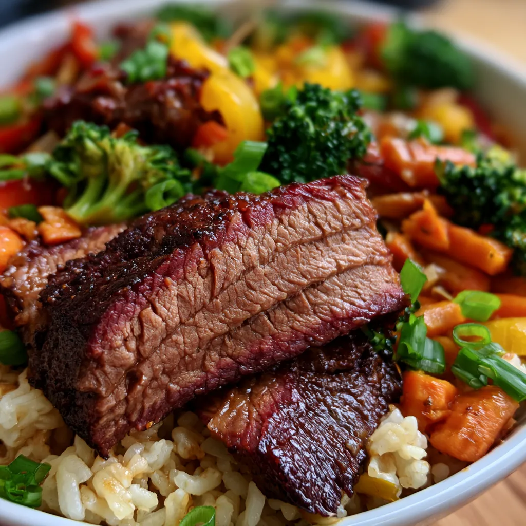 Smoked Beef Bowls