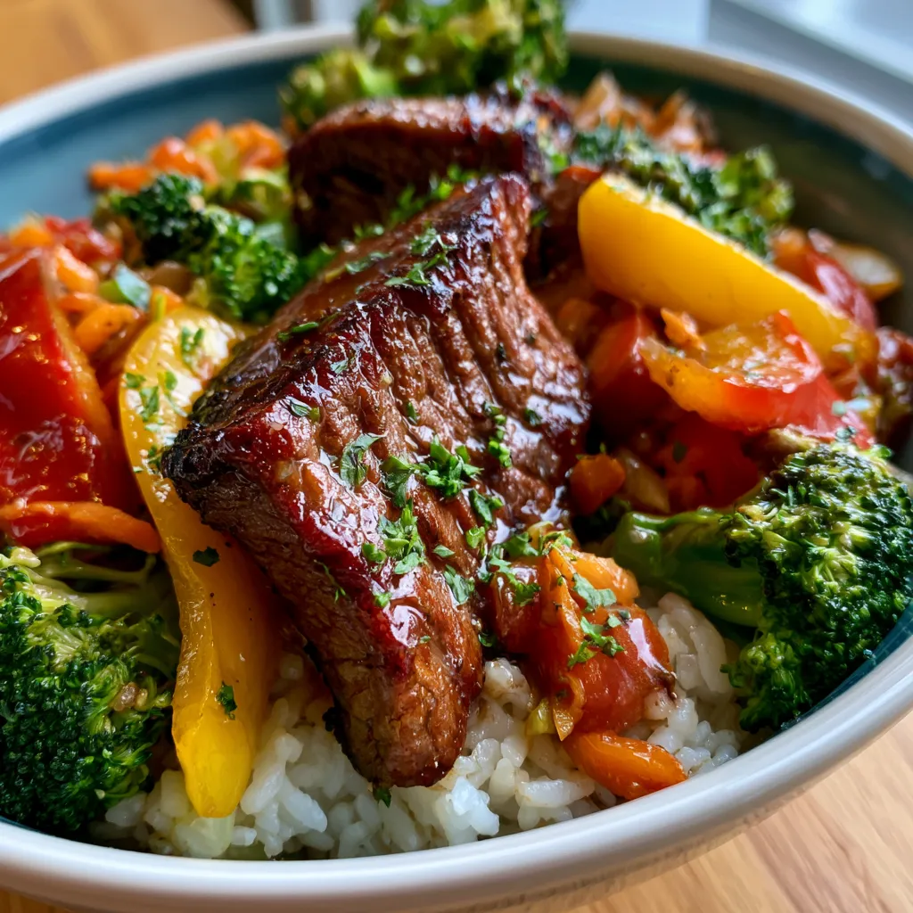 Smoked Beef Bowls
