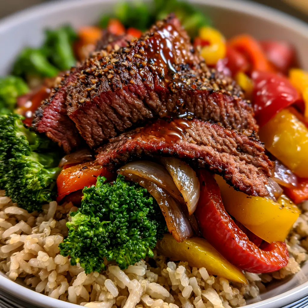 Smoked Beef Bowls