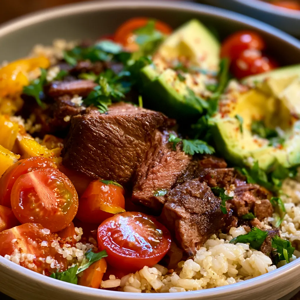 Smoked Beef Bowls