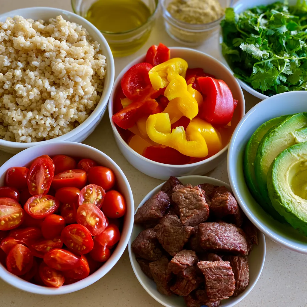 Smoked Beef Bowls
