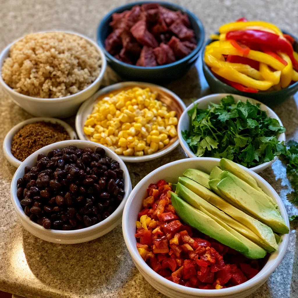 Smoked Beef Bowls