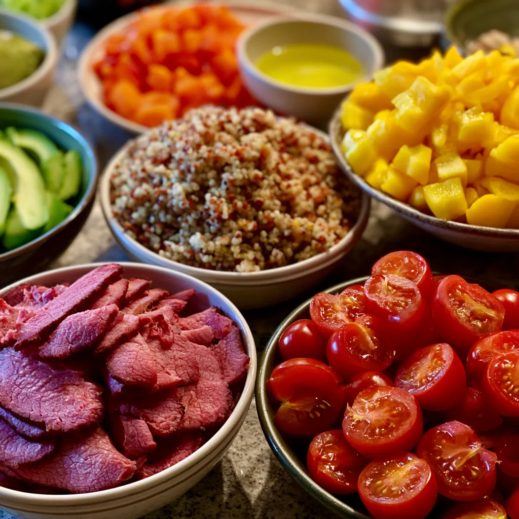 Smoked Beef Bowls
