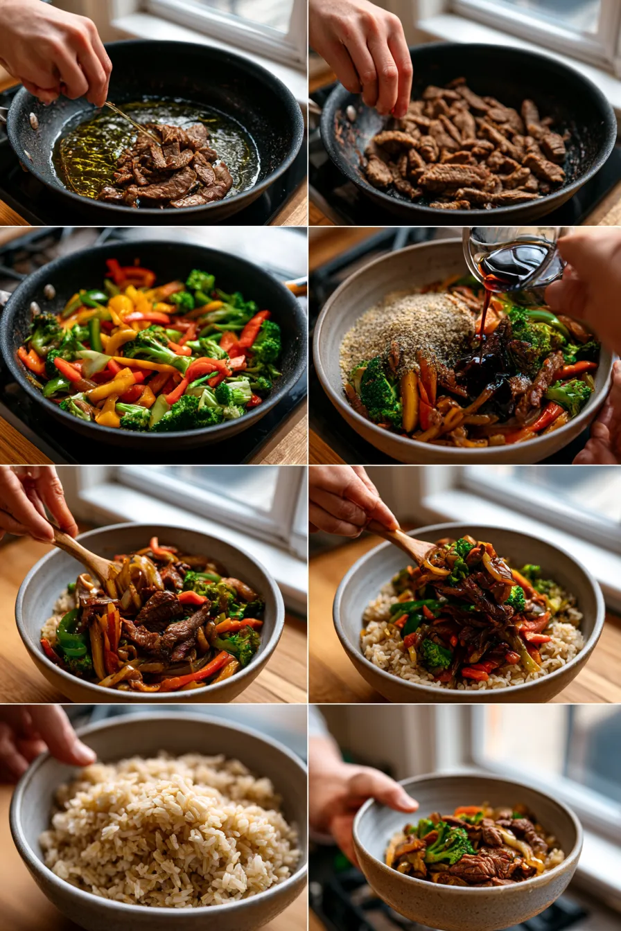 Smoked Beef Bowls