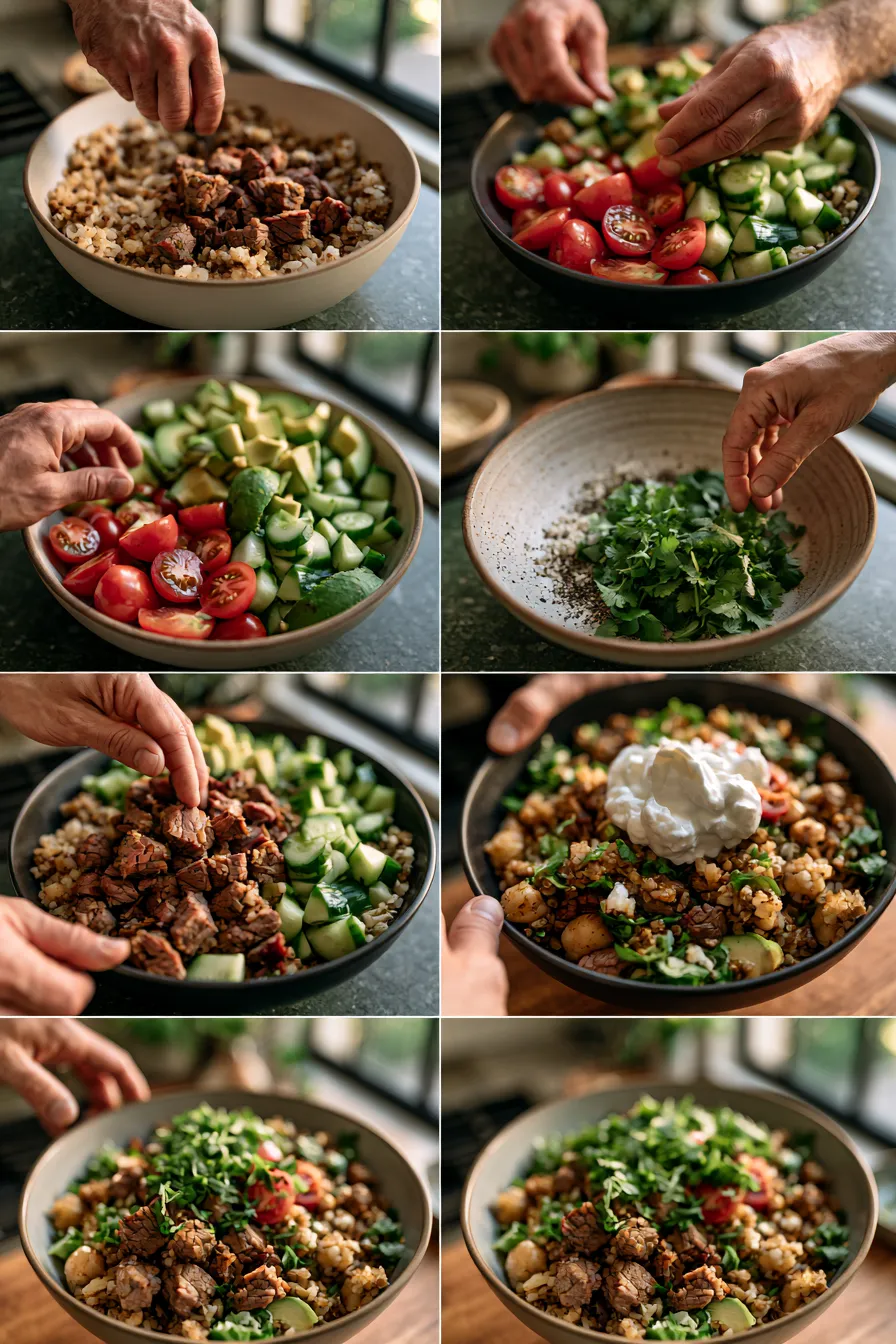 Smoked Beef Bowls