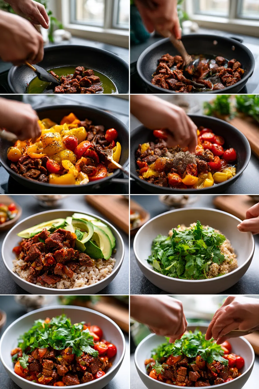 Smoked Beef Bowls