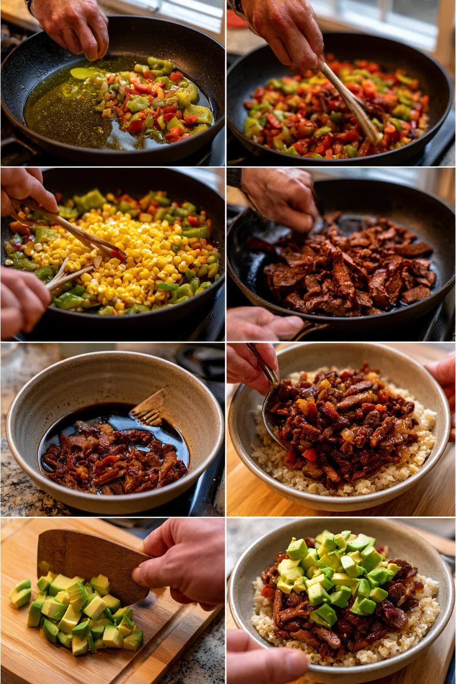 Smoked Beef Bowls