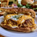 Smoked Beef Cheddar Ranch Burgers