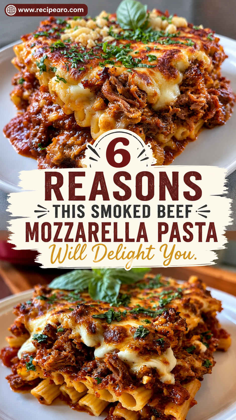 Smoked Beef Mozzarella Pasta