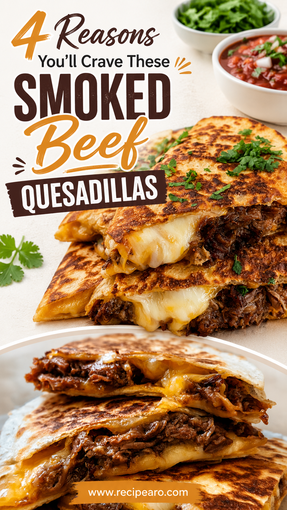 Smoked Beef Quesadillas