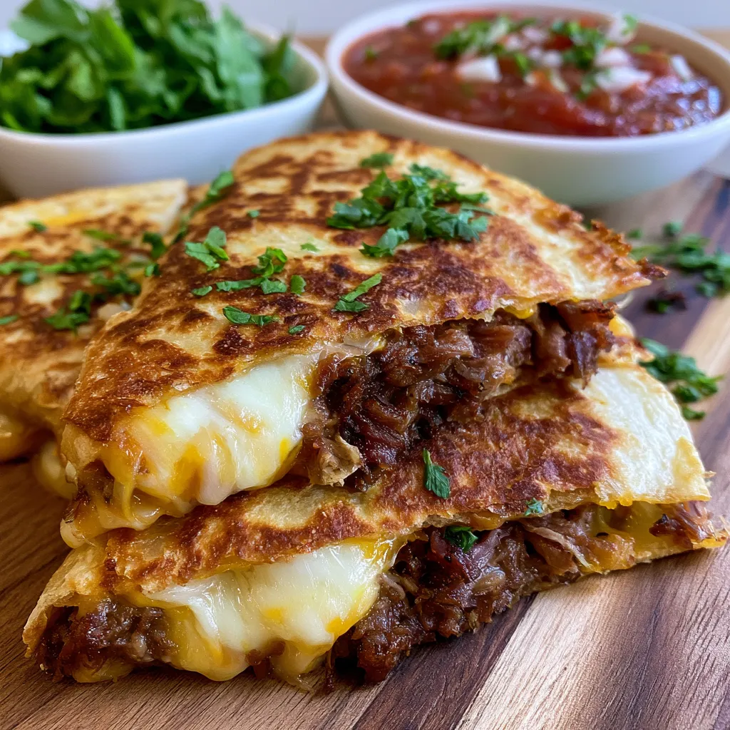 Smoked Beef Quesadillas