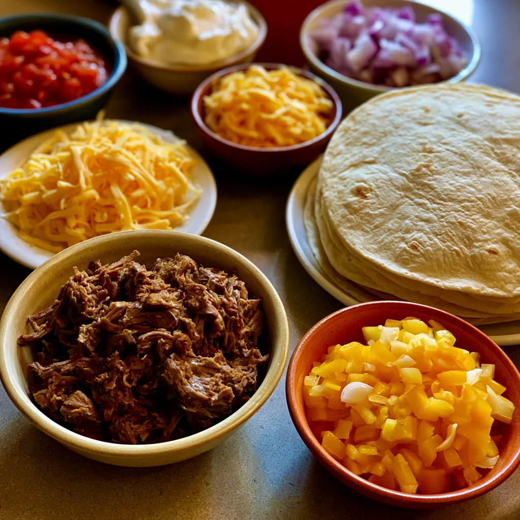 Smoked Beef Quesadillas